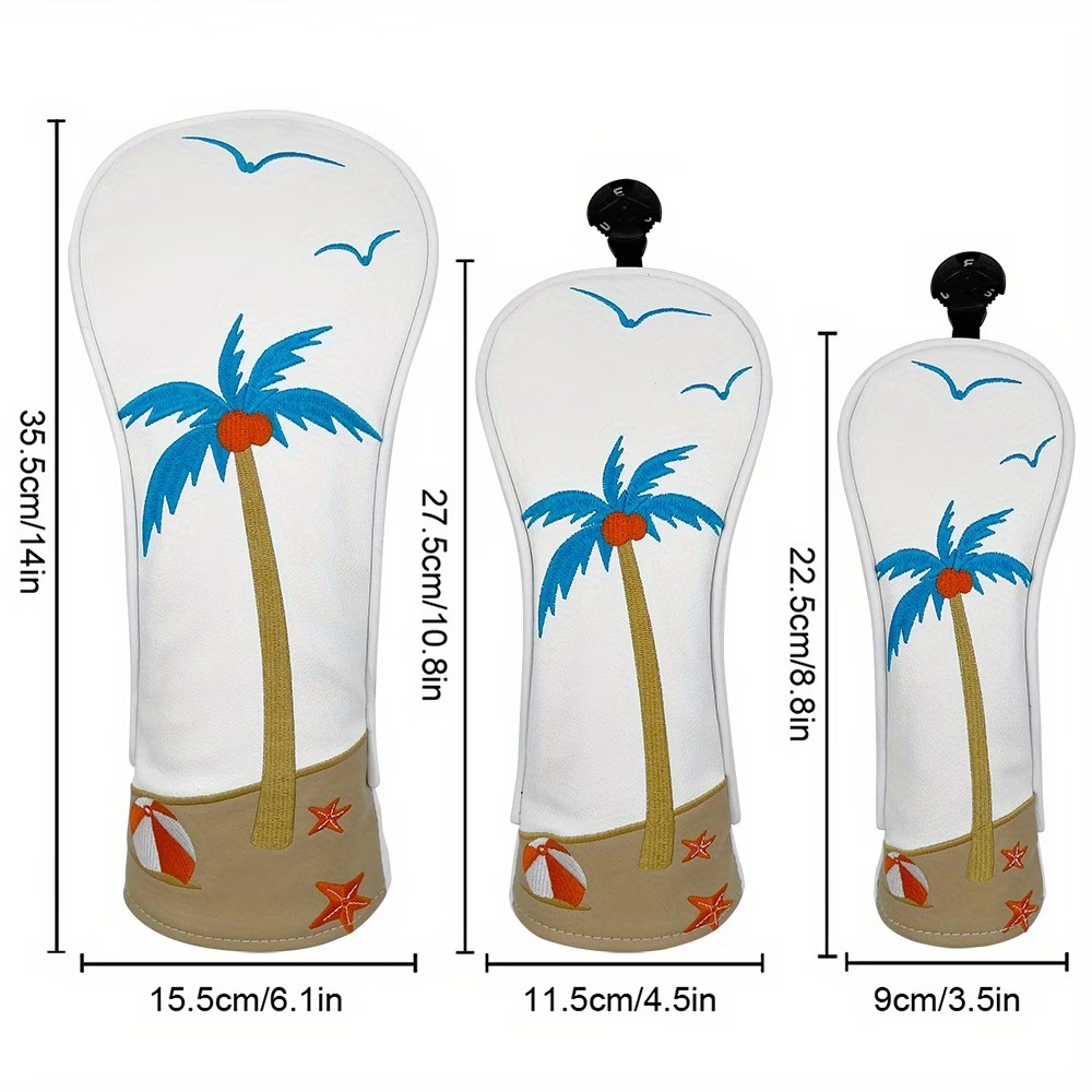Tropical Island Design Golf Club Headcover - Driver - Image 2